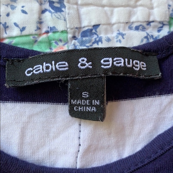 Blue & White Striped Top - Picture 8 of 10